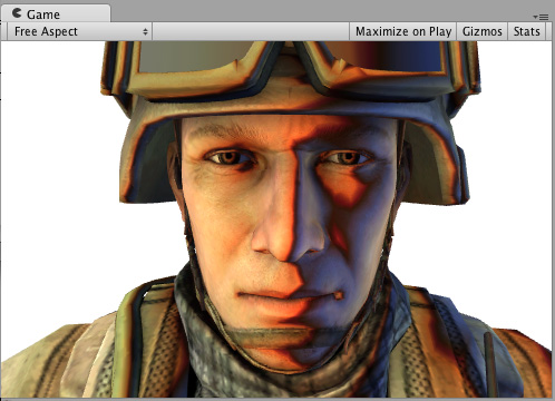 Shader using both a lighting ramp texture and a diffuse texture.