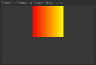 An example texture of a red and yellow gradient.
